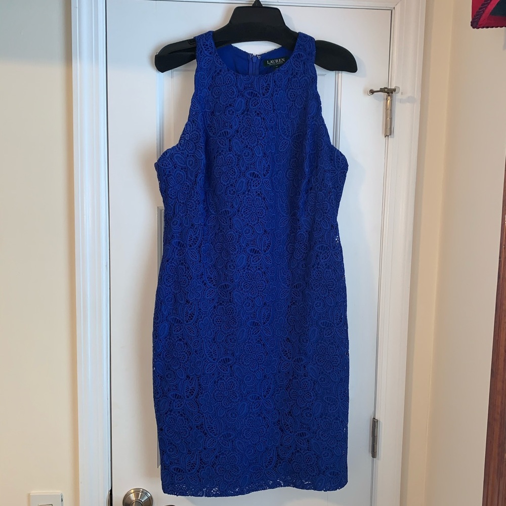 Cobalt Blue Lace Dress 💙